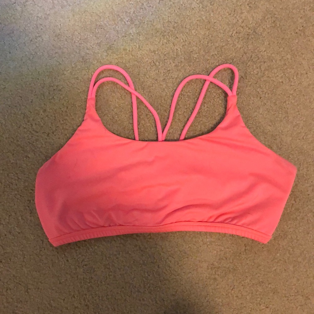 Hot Pink Sports Bra